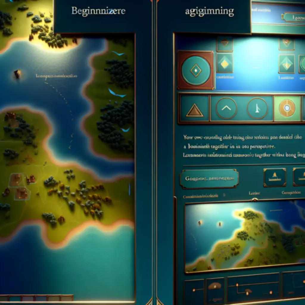 Wprowadzenie dla nowych graczy – mapa i podstawowe panele