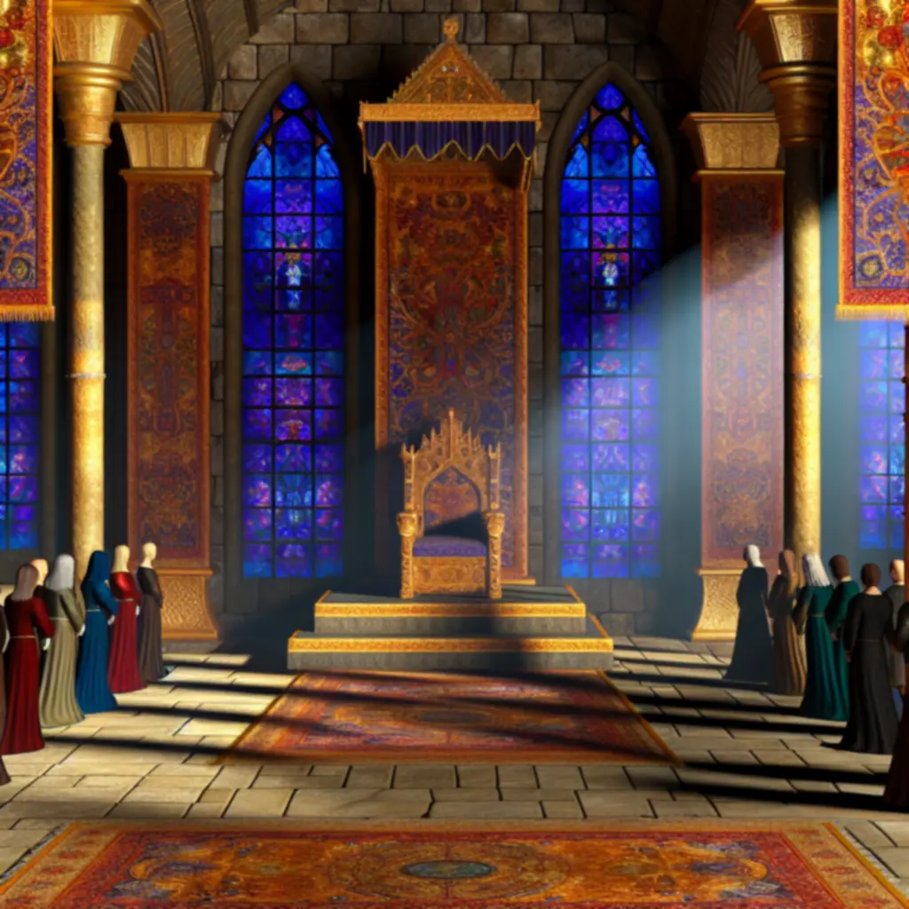 Sala tronowa w Crusader Kings – dodatek Royal Court