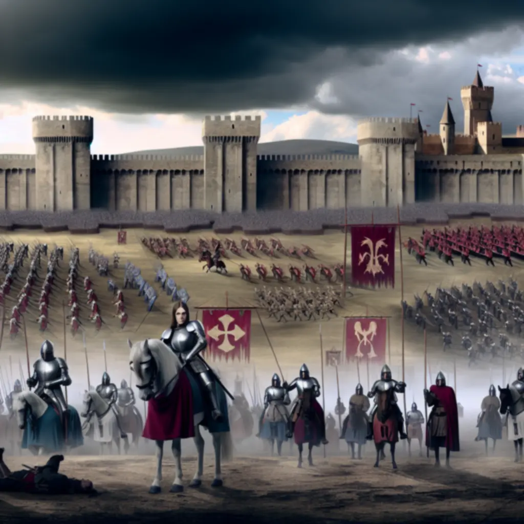 Schemat taktyk bitewnych i oblężeń w Crusader Kings